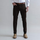The Brown Stretch Canvas Franklin 5 Pocket Custom Pant Custom Pant- Ledbury