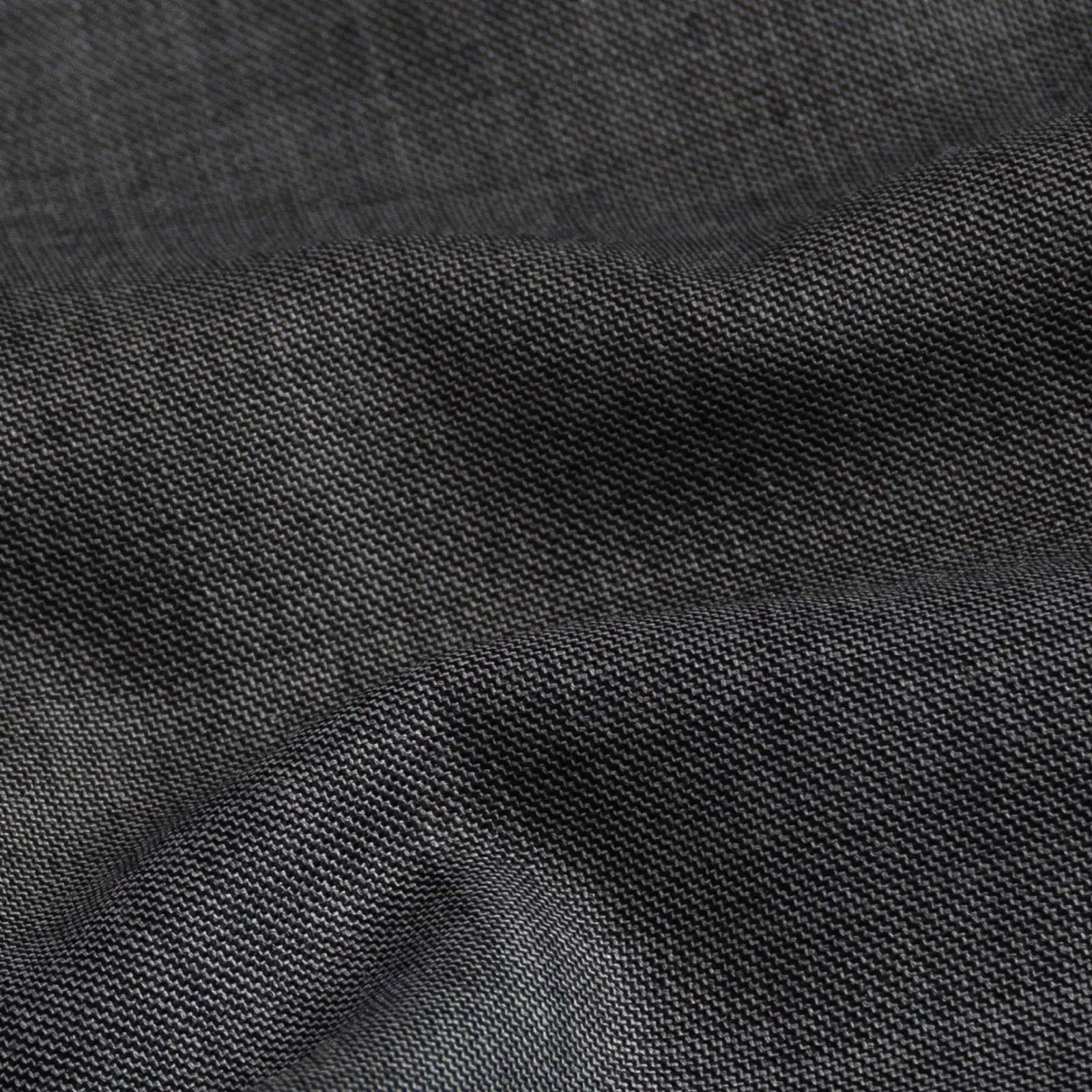 Ledbury Grey Richmond Custom Dress Pant — close-up of 100% wool dress pant twill fabric