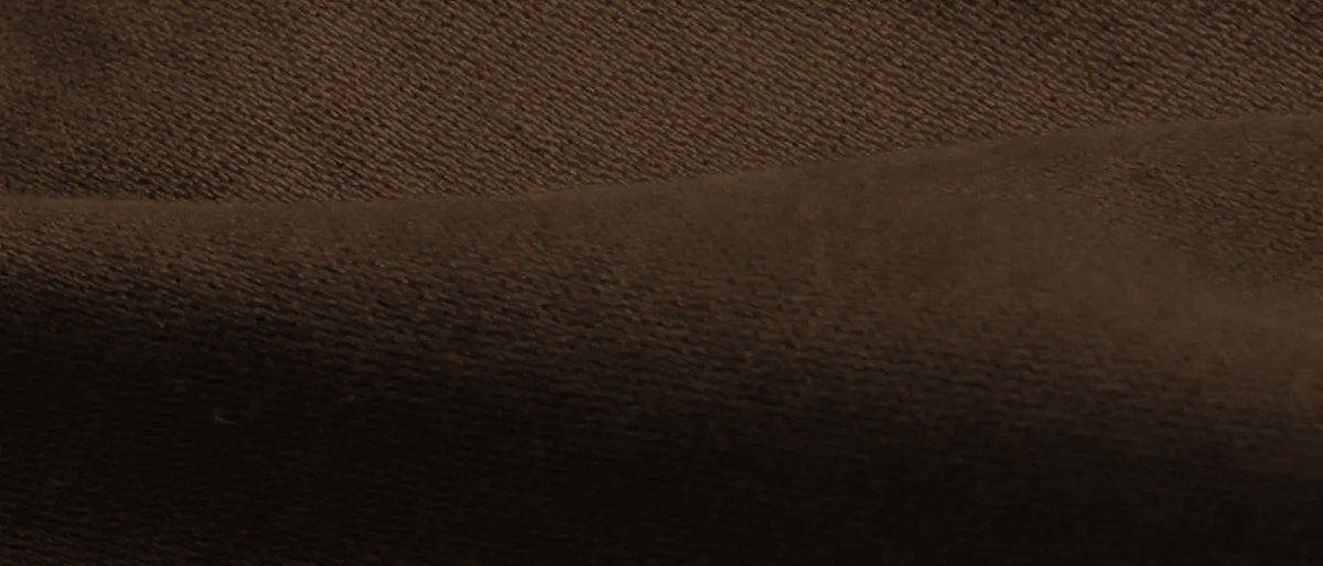 Closeup of the fabric of the Ledbury Brown Stretch Richmond Chino