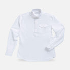The White Mayfield Oxford Popover Custom Shirt Custom Casual Shirt- Ledbury