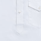 The White Mayfield Oxford Popover Custom Shirt Custom Casual Shirt- Ledbury