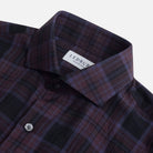 The Esler Brushed Plaid Custom Shirt Custom Casual Shirt- Ledbury
