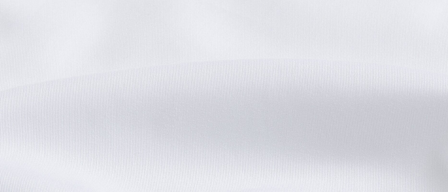 The White Madison Fine Twill with French Placket Custom Shirt Custom Dress Shirt- Ledbury
