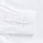 White shirt sleeve and cuff detail - double button barrel cuff custom dress shirt