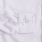 Lavender shirt sleeve and cuff detail - lightweight fine twill dress shirt