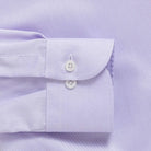 Lavender shirt sleeve and cuff detail - non-iron custom dress shirt