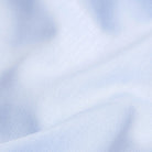 Non-iron fine twill fabric with navy button - light blue wrinkle-resistant cotton