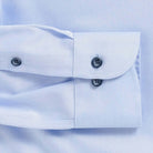 The Light Blue Sanders Non Iron Fine Twill with Blue Buttons Custom Shirt Custom Dress Shirt- Ledbury