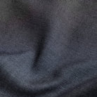 Non-iron fine twill fabric in charcoal - wrinkle-resistant cotton texture