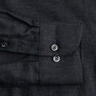 The Charcoal Brompton Mouline Custom Shirt Custom Dress Shirt- Ledbury