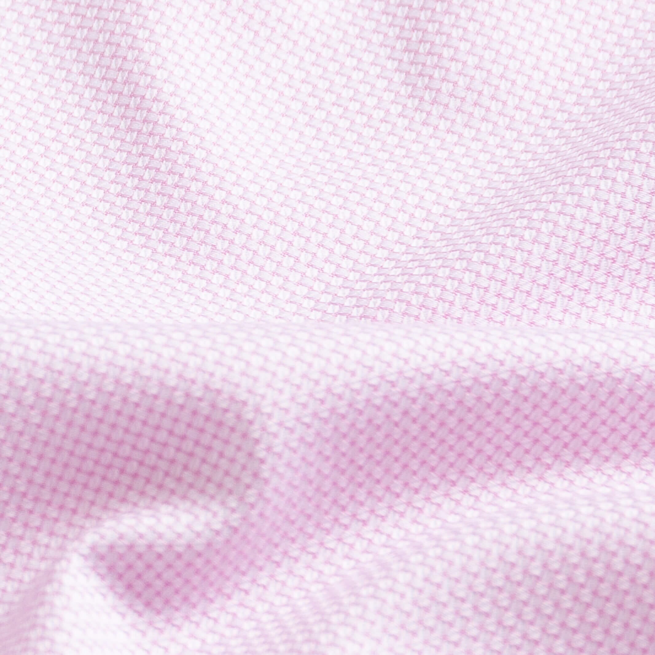 The Pink Alston Non Iron Dobby Custom Shirt Custom Dress Shirt- Ledbury