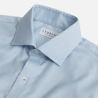 The Aqua Green Alston Non Iron Dobby Custom Shirt Custom Dress Shirt- Ledbury