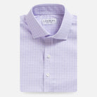 The Lavender Winford Performance Twill Custom Shirt Custom Dress Shirt- Ledbury