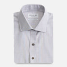 The Brown Gelder Check Custom Shirt Custom Dress Shirt- Ledbury