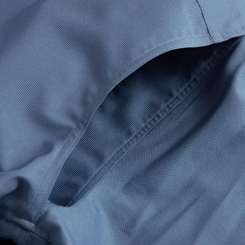 Side shoulder vent detail - Ledbury Tulu fishing shirt airflow feature