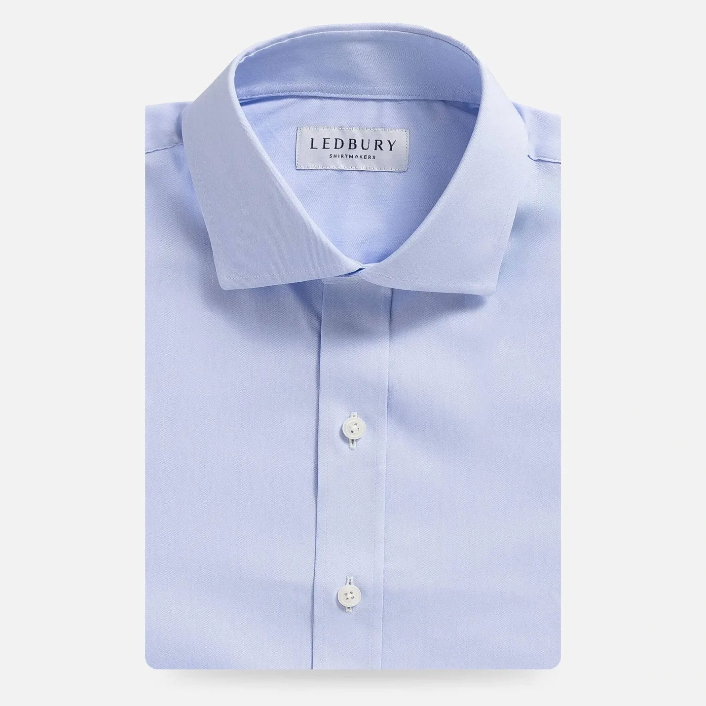 Blue Journey Flex wrinkle-free dress shirt - custom fit performance fabric for men