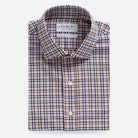 Sienna Journey Flex wrinkle-free dress shirt - custom fit performance fabric for men