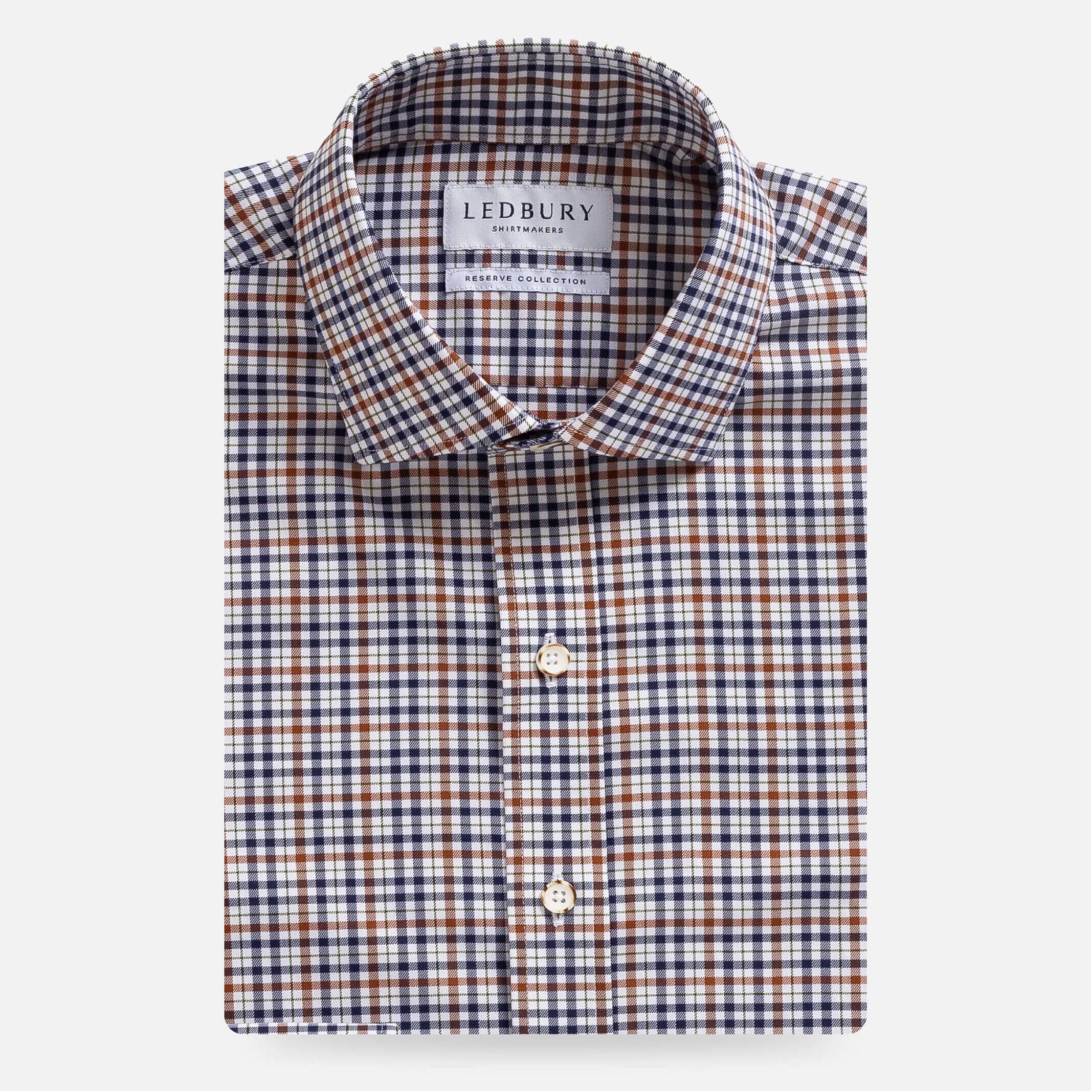 Sienna Journey Flex wrinkle-free dress shirt - custom fit performance fabric for men