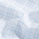 The Light Blue Ellis Plaid Custom Shirt Custom Dress Shirt- Ledbury