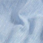 Light blue Sandoval oxford chambray fabric texture closeup - Ledbury slub cotton weave detail