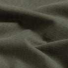 Olive Sandoval oxford chambray fabric texture closeup - Ledbury slub cotton weave detail