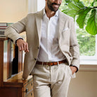 The White Mayfield Oxford Custom Shirt Custom Dress Shirt- Ledbury