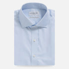 Light blue dress shirt flat lay - Signature fine twill custom fit