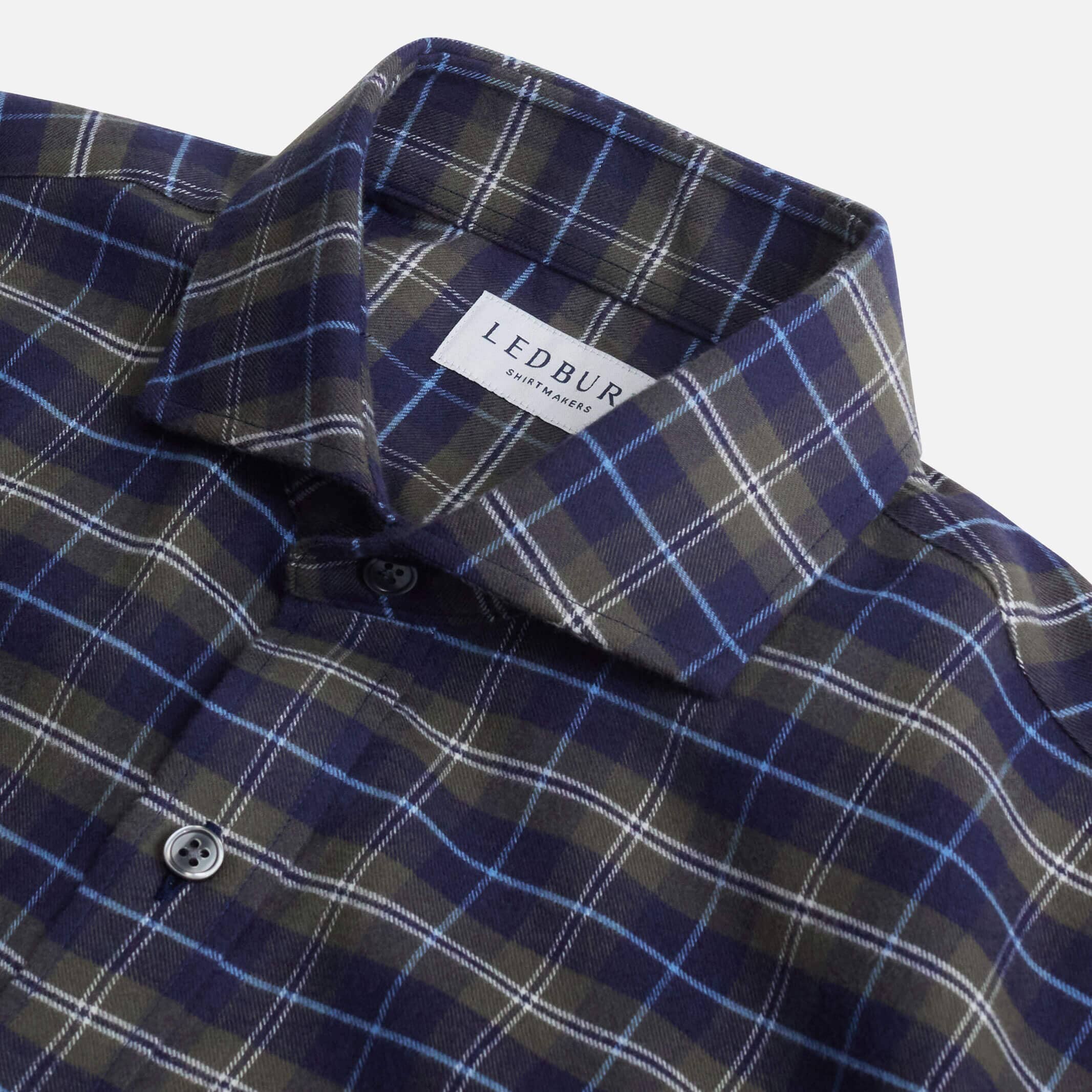The Forest Arrowood Flannel Custom Shirt Custom Casual Shirt- Ledbury