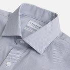 The Blue Thomas Mason Price Check Custom Shirt Custom Dress Shirt- Ledbury