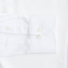 The White Besler Brushed Oxford Custom Shirt Custom Dress Shirt- Ledbury