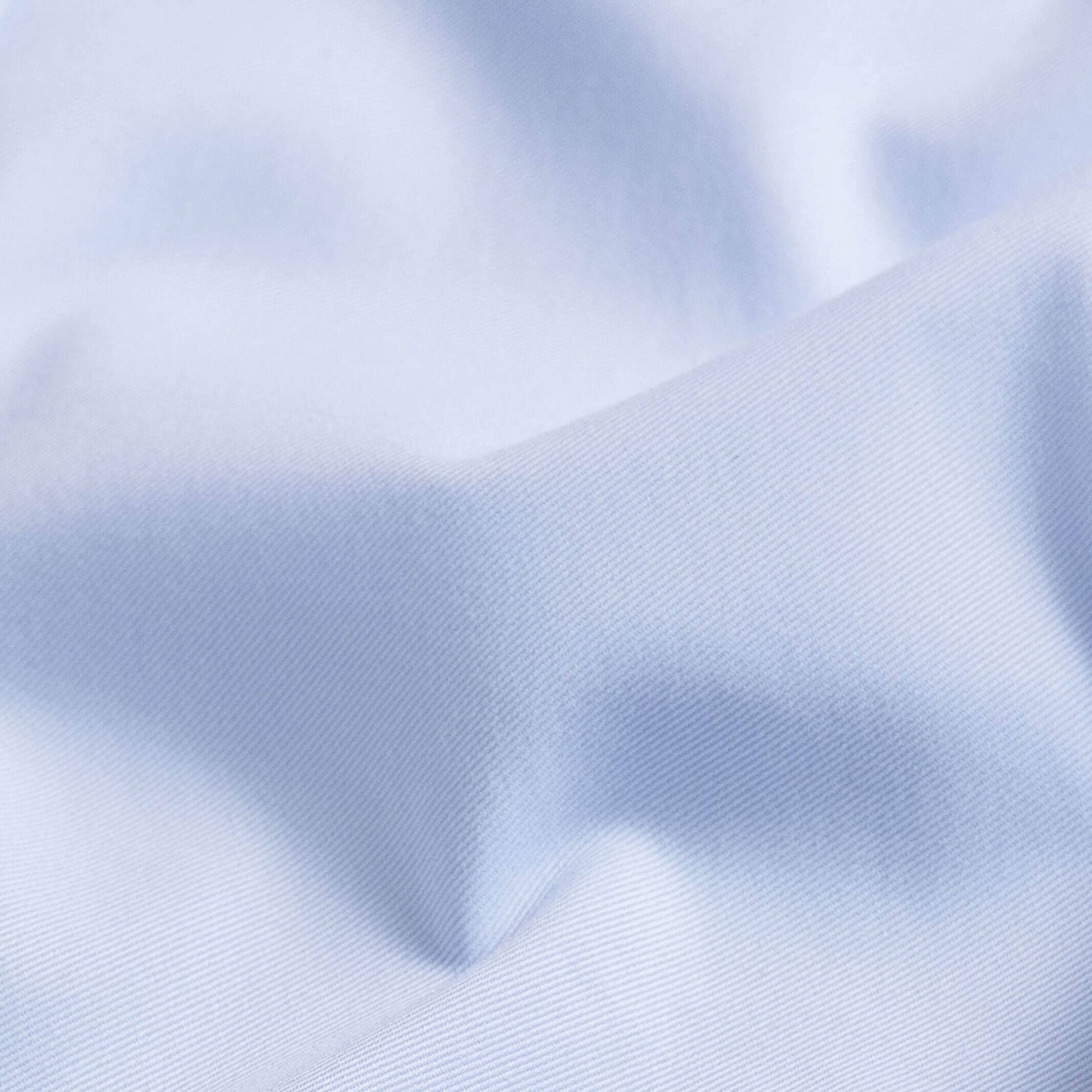 Ice blue Canon performance twill fabric close-up - nylon spandex blend texture