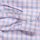 Custom dress shirt cuff and sleeve detail - performance fabric