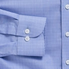 The Blue Hardin Comfort Stretch Custom Shirt Custom Dress Shirt- Ledbury