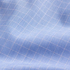 The Blue Hardin Comfort Stretch Custom Shirt Custom Dress Shirt- Ledbury