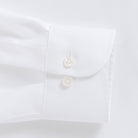 The White Canbury Herringbone Non Iron Custom Shirt Custom Dress Shirt- Ledbury