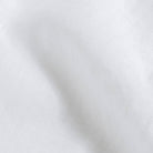 White linen viscose fabric close-up - 55% linen 45% viscose Barlotta texture