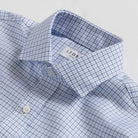 The Navy Carrington Non Iron Twill Custom Shirt Custom Dress Shirt- Ledbury