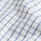 The Blue Suffield Check Custom Shirt Custom Dress Shirt- Ledbury