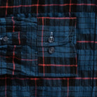 The Blue Brooks Brushed Herringbone Custom Shirt Custom Casual Shirt- Ledbury