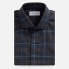 The Slate Griffin Flannel Custom Shirt Custom Casual Shirt- Ledbury