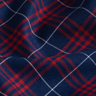 The Red Jensen Plaid Custom Shirt Custom Casual Shirt- Ledbury