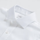 Semi-spread collar detail white Giro Inglese - Ledbury Vento Quint collar