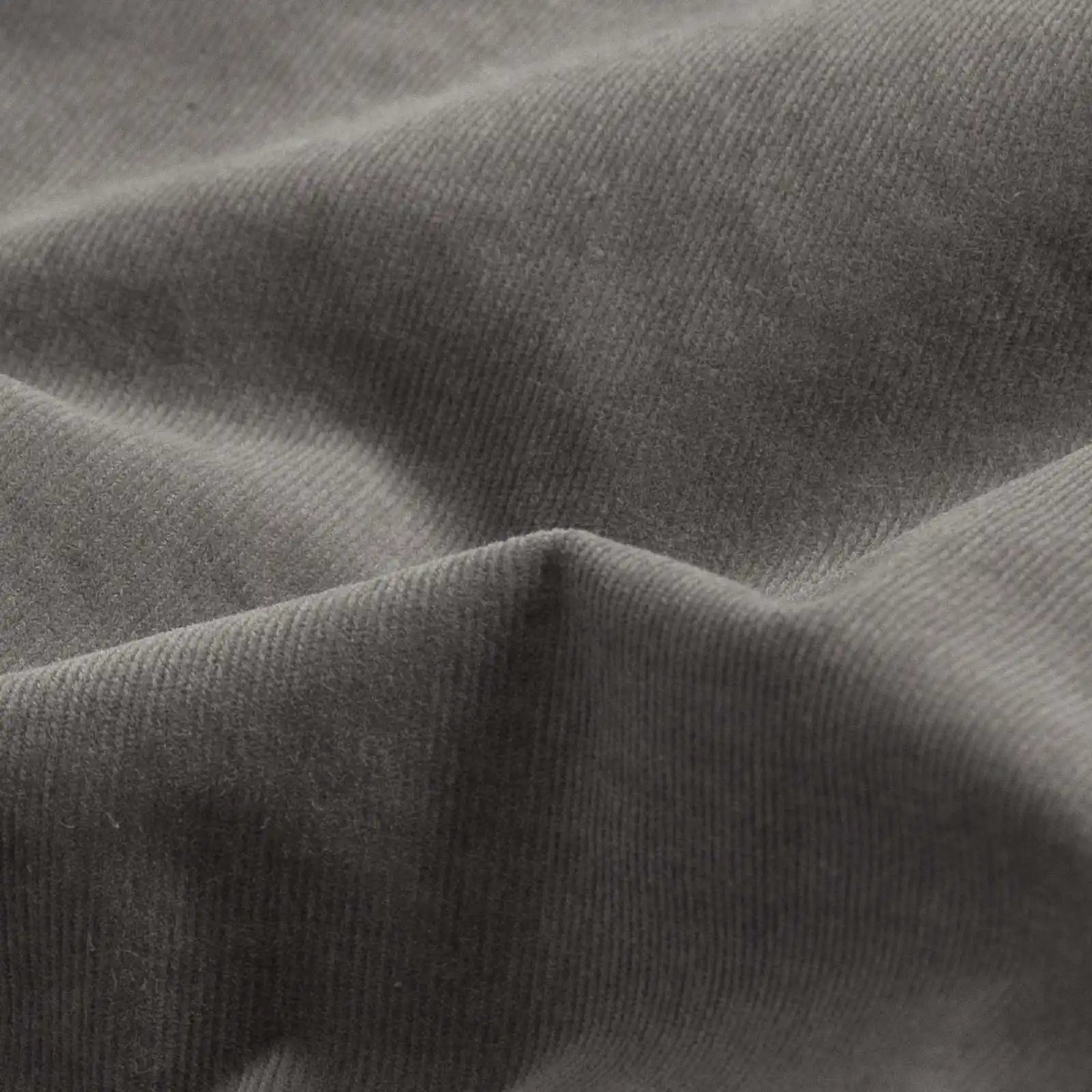Steel Grey Foxcroft Corduroy custom shirt - image showing corduroy texture