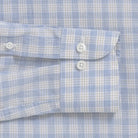 Double button barrel cuff detail - Ledbury Chamlin check dress shirt sleeve