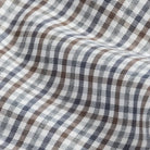 The Steel Grey Levine Brushed Cotton Custom Shirt Custom Casual Shirt- Ledbury