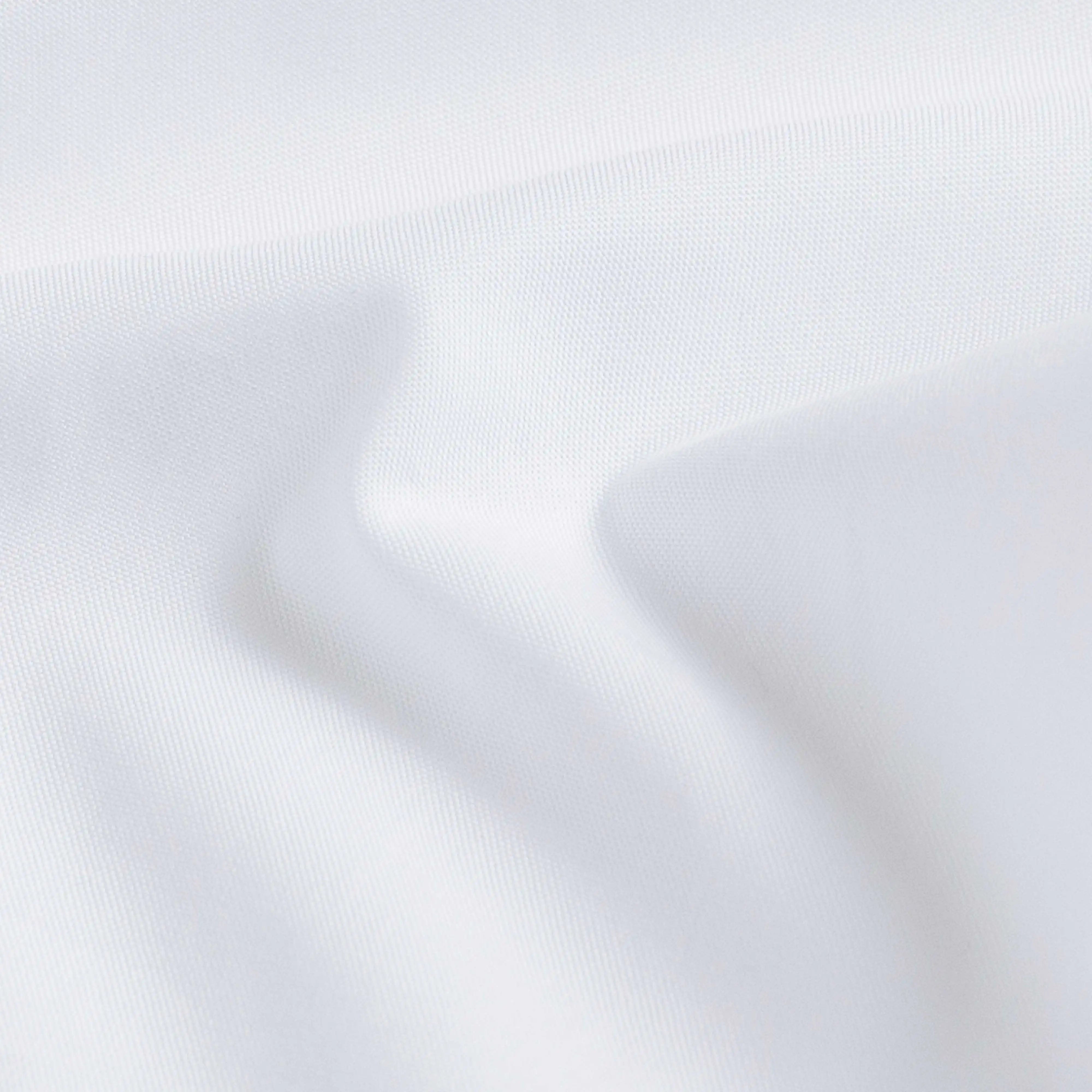 White 100% cotton pinpoint oxford fabric detail - Ledbury Duval dress shirt
