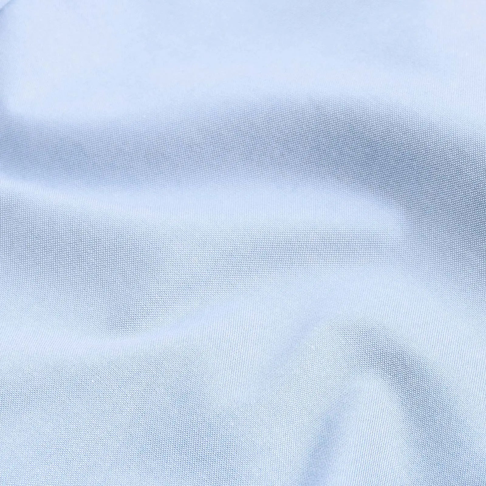 Light blue 100% cotton pinpoint oxford fabric detail - Ledbury Duval dress shirt