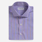 The Watermelon Gibson Gingham Custom Shirt Custom Dress Shirt- Ledbury