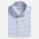 The Light Blue Horton Stripe Custom Shirt Custom Dress Shirt- Ledbury