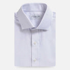 Lavender royal oxford dress shirt - Ledbury Conwell custom fit shirt with natural sheen